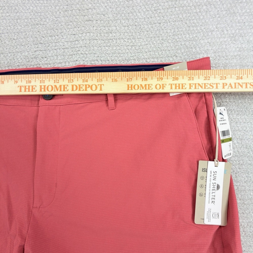 NWT Tommy Bahama Chip Shot Golf Shorts Mens 44 10" New Red Sail Stretch UPF - Picture 6 of 8